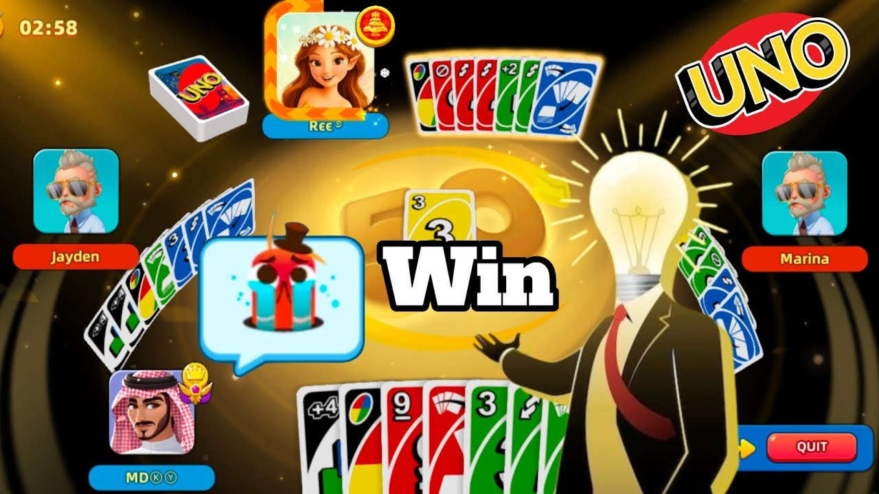 Uno Mobile Game || Wild weekend x600 || How to win coin in Uno mobile game ❤️