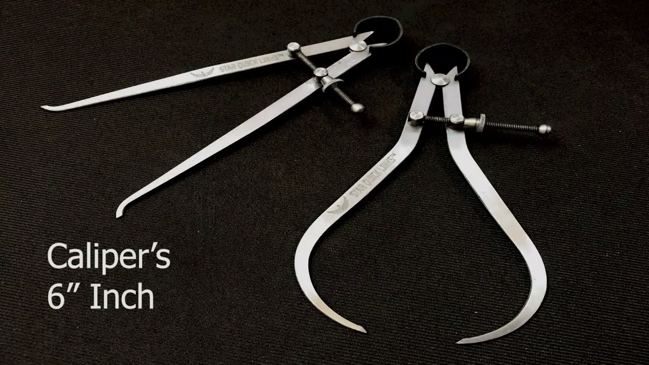 Star Quick Links Inside and Outside Calipers, Measuring Components, Engineering Gadgets
