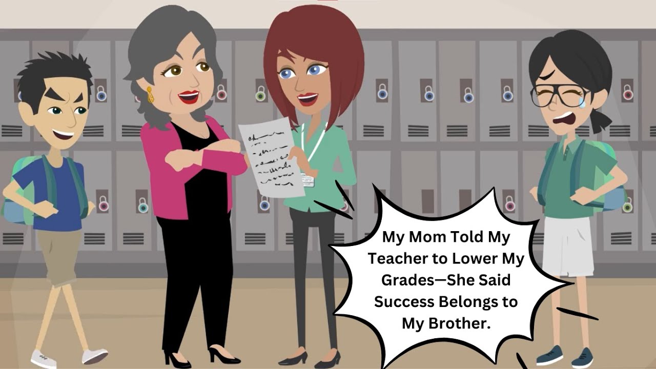 My Mom Told My Teacher to Lower My Grades—She Said Success Belongs to My Brother.