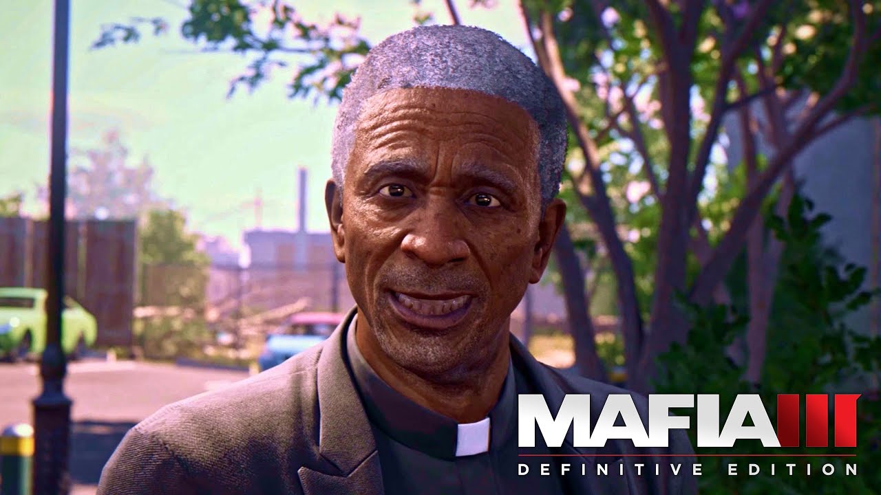 Mafia III: Definitive Edition | Father James - All cutscenes | [4K 60FPS HDR]