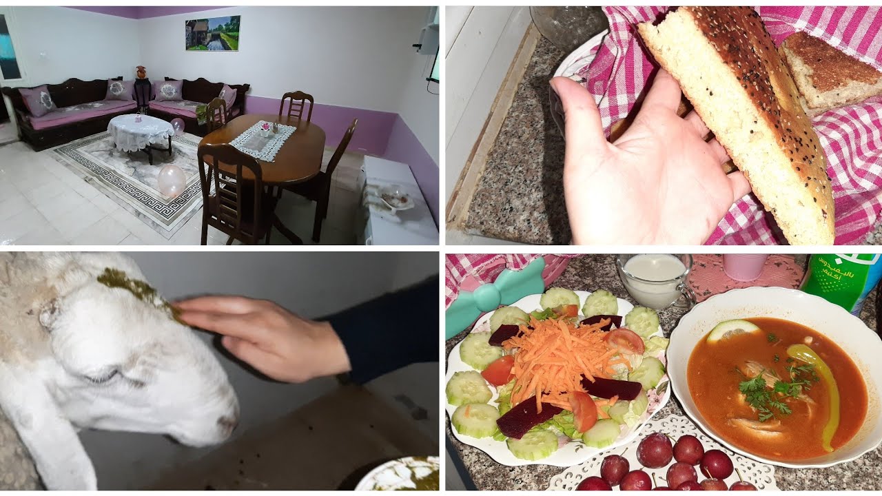 اجواء عرفة 🐏كيفاه فوتنا النهار/ انا وبناتي 🌹😘جبنا كبش العيد واش درت لفطور 🤔صحا عيدكم حبوباتي ❤