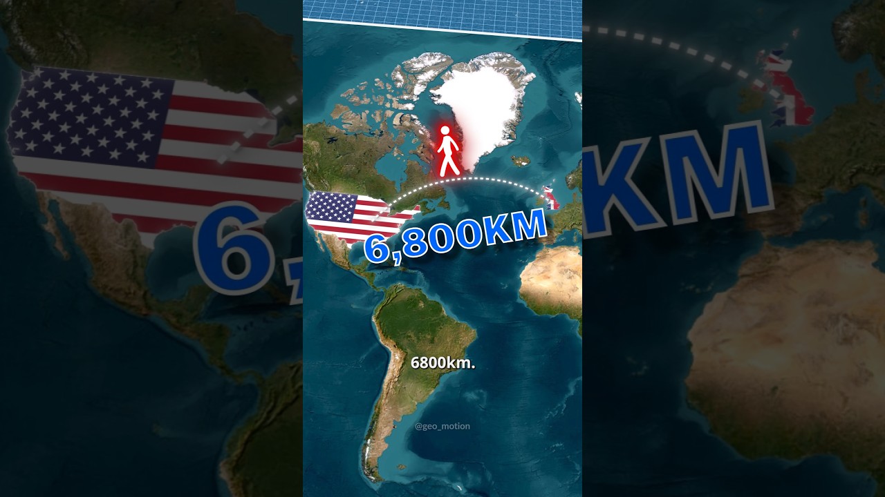 Can You Walk From UK to USA? 😳