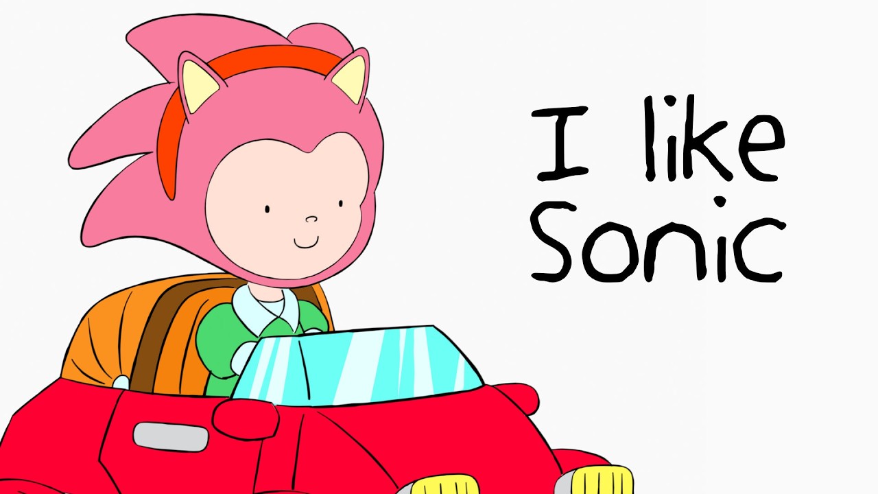 Amy Rose Kid - Sonic Fan Animation #drawing #sonic #animation #blender