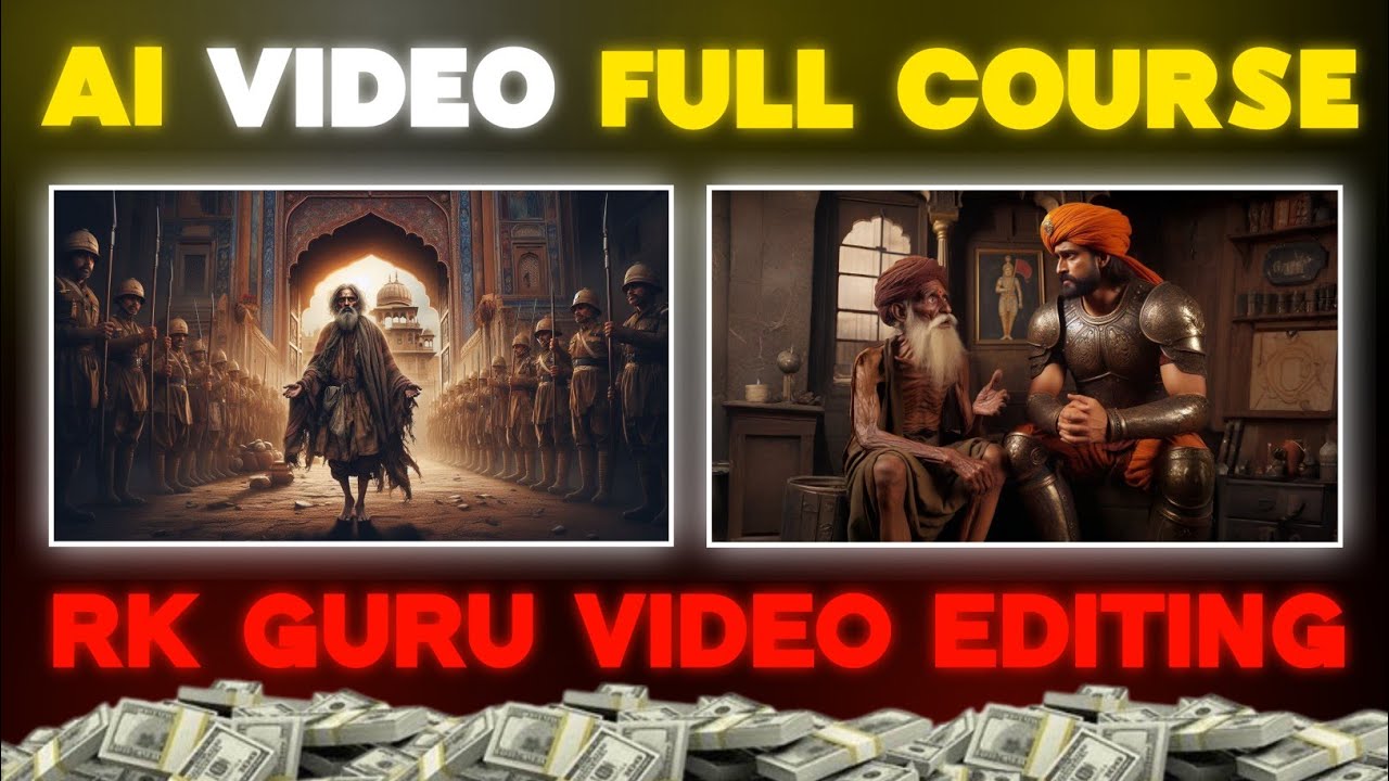 Make AI FACELESS YouTube Videos like @CreatorRKguru  | RKguru Jaisi Video Kaise Banaye