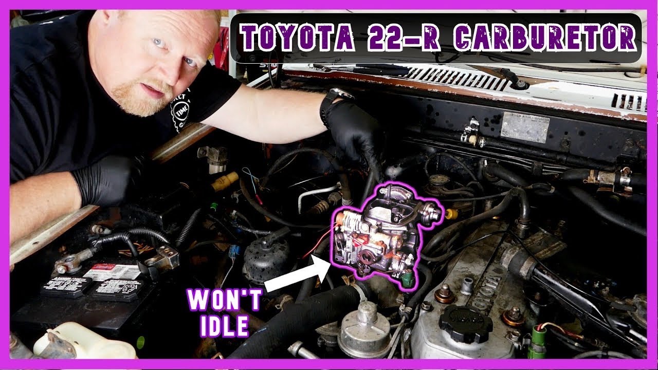 Ремонт Toyota 22R, которая не держит холостой ход