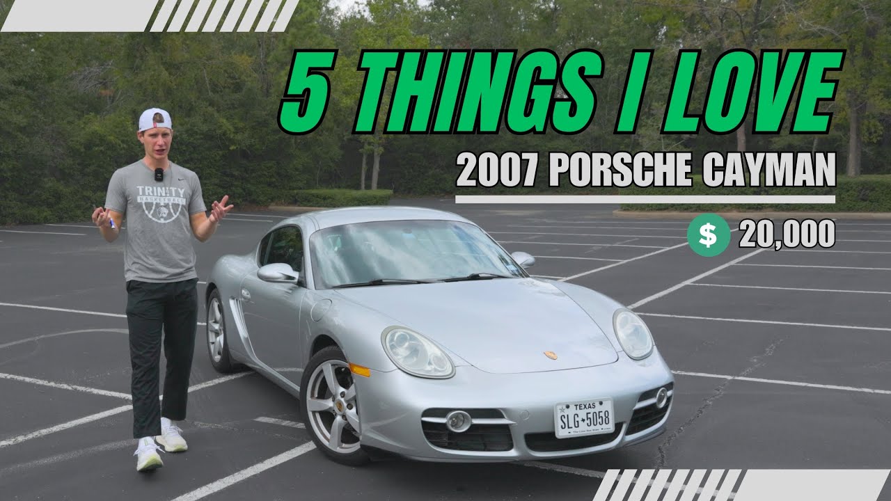 5 причин КУПИТЬ Porsche Cayman 2007 года.