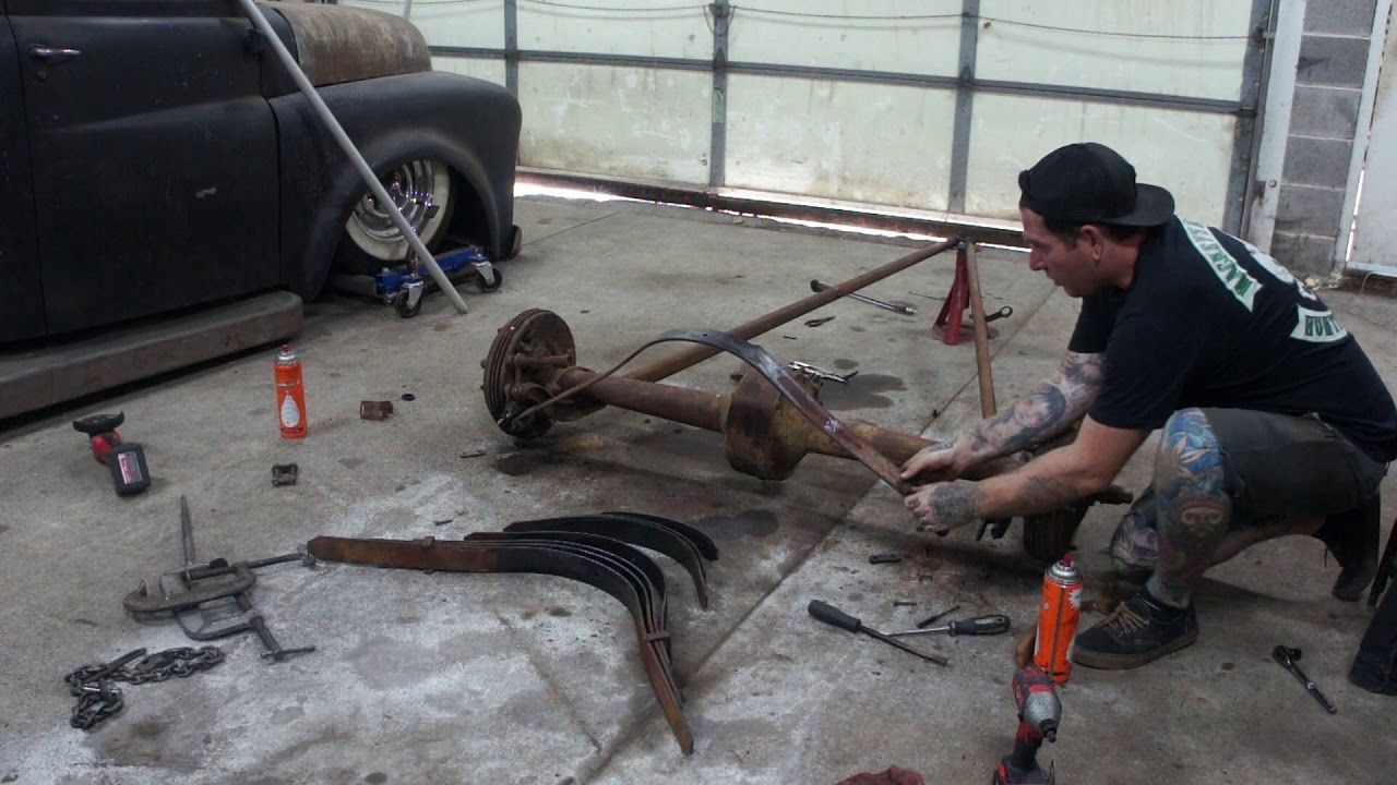 How to Disassemble a Ford Model A Spring- Suspension Mock-Up Sweet Heart Roadster Ep. 26