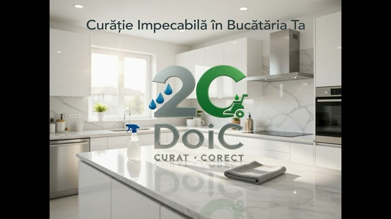 2C DoiC - Servicii Profesionale de Curățenie pentru Bucătăria Ta