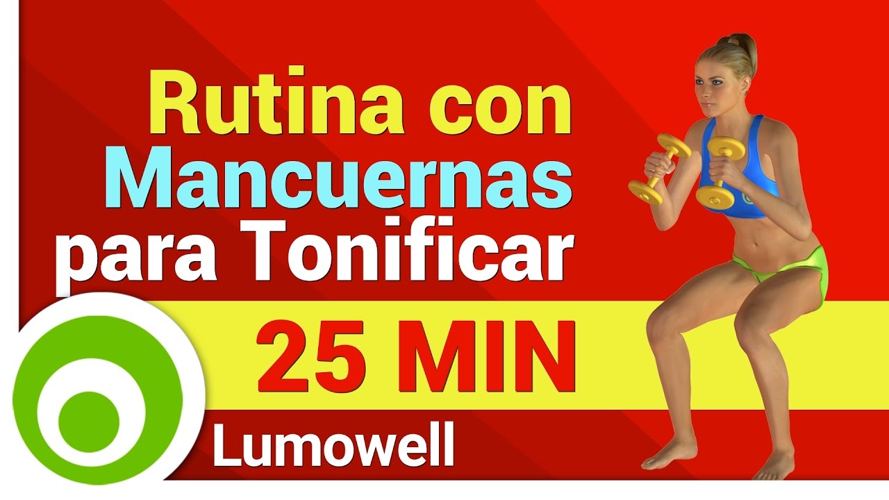 Rutina con Mancuernas en Casa - Ejercicios para Tonificar el Cuerpo