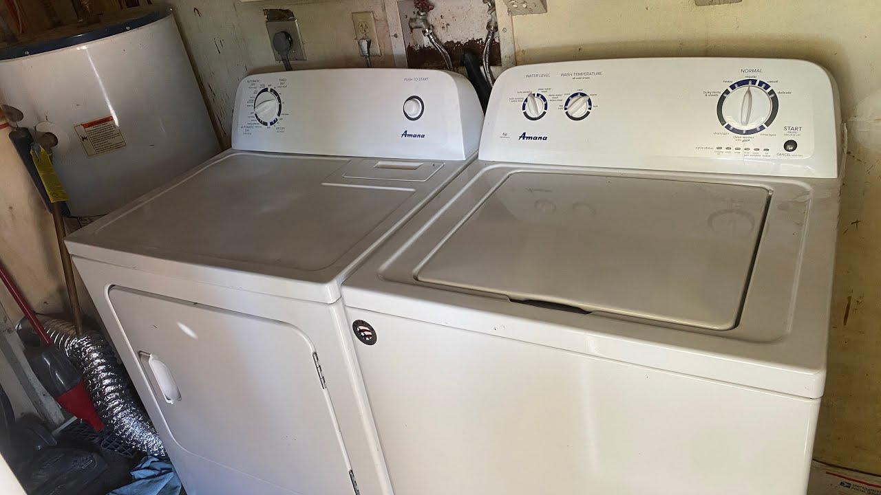 Como reparar una Secadora amana que no calienta