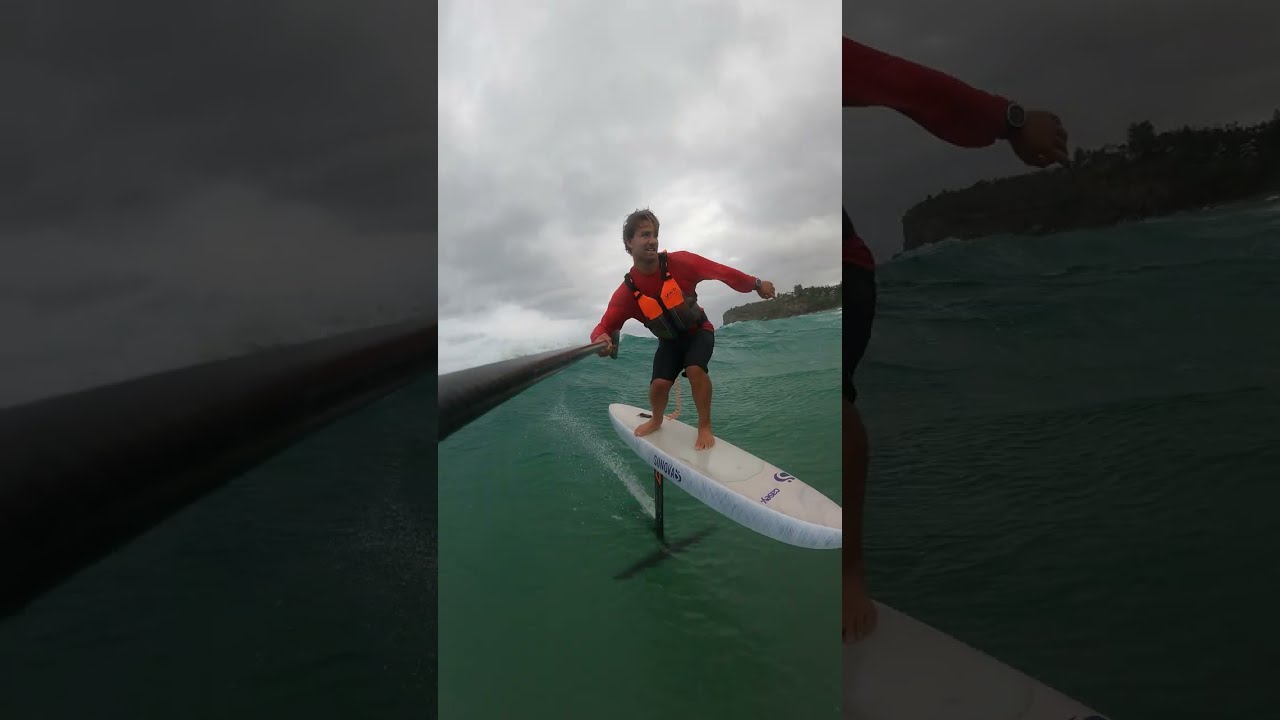 Testing new R Series from Code Foils in 25-30 knot winds | 680R and 135R