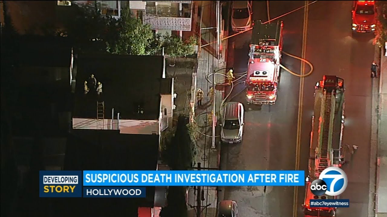 Body found after Hollywood fire prompts possible suspicious death investigation