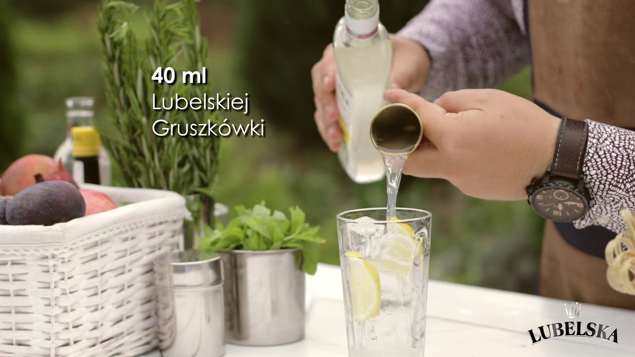 Gruszka na wierzbie - prosty drink z Gruszkówką Lubelską | www.koktajl.tv