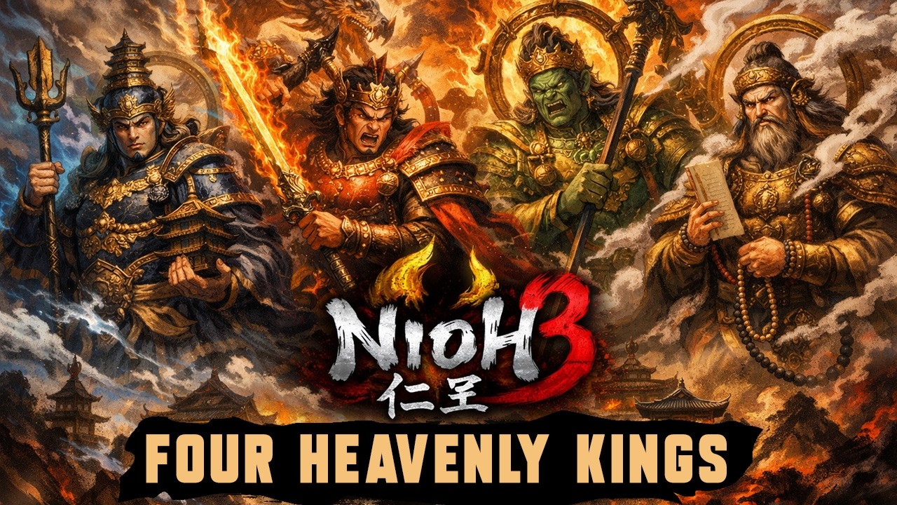 Nioh 3: Takeda’s Four Heavenly Kings la pelea mas fuerte del juego