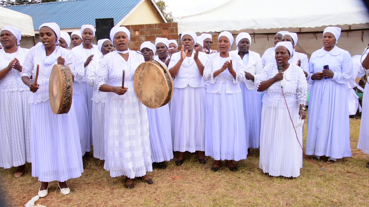BISHOP MWAI  BURIAL AKURINU WOMEN PRESENTATION