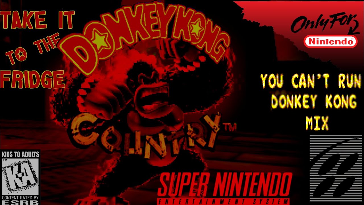 [FNF] Возьми это в холодильник — тебе не убежать от Donkey Kong Mix! [FT.@DannyX_456]