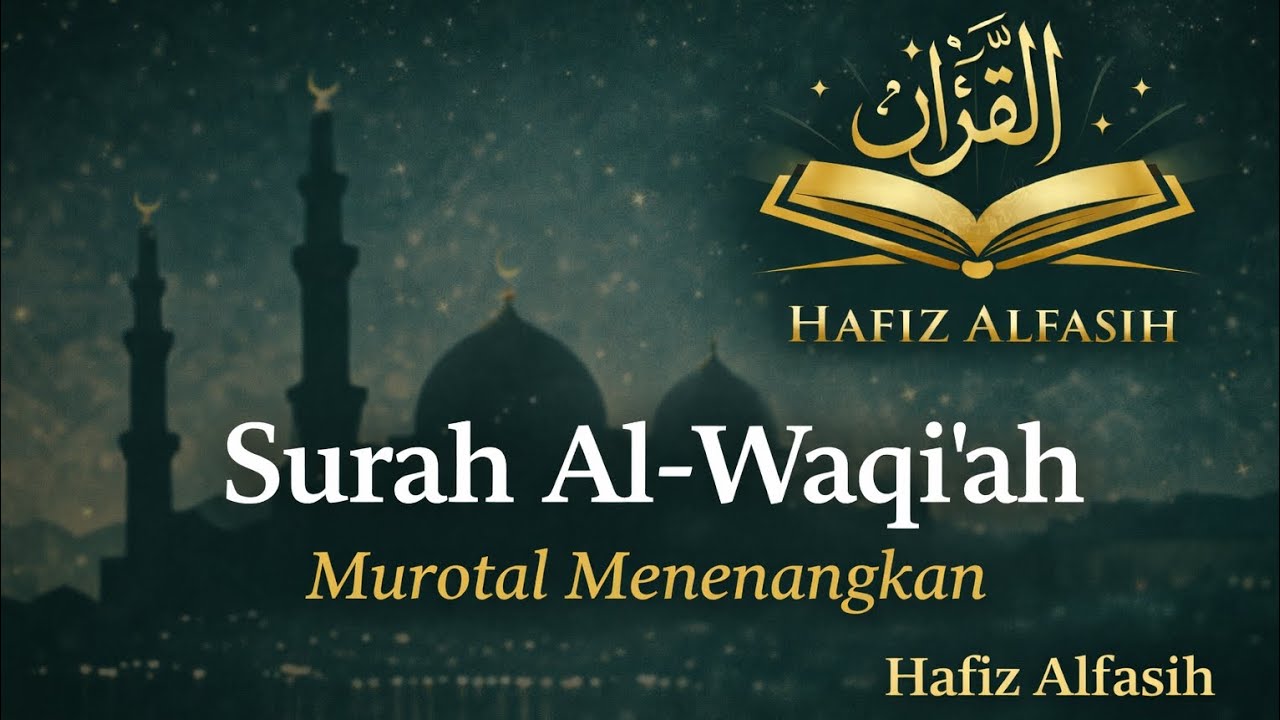 Murotal Surah Al-Waqi’ah Merdu | Tartil & Menenangkan Hati | Hafiz Alfasih