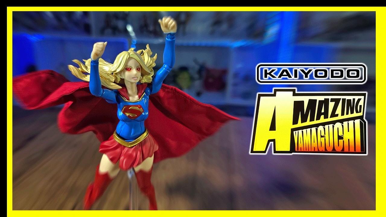 REVOLTECH Supergirl | Amazing Yamaguchi (unboxing / reseña en español)