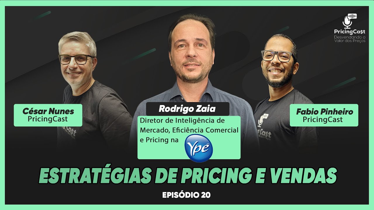 Estratégias de Pricing e Vendas com Rodrigo Zaia da Ypê | PricingCast #20
