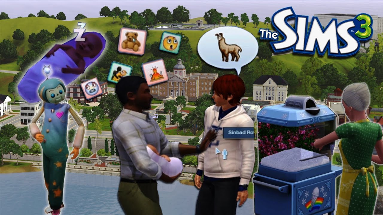 Смогут ли жители Твинбрука самостоятельно вырастить ребёнка? (The Sims 3)
