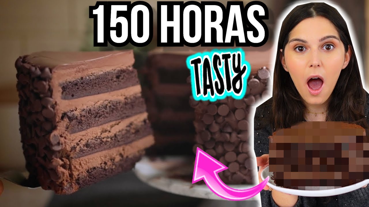 150 HORAS cocinando el PASTEL de CHOCOLATE de TASTY