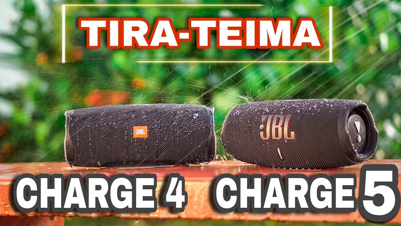 JBL CHARGE 5 Realmente é Melhor Que A CHARGE 4? ( Português Br )