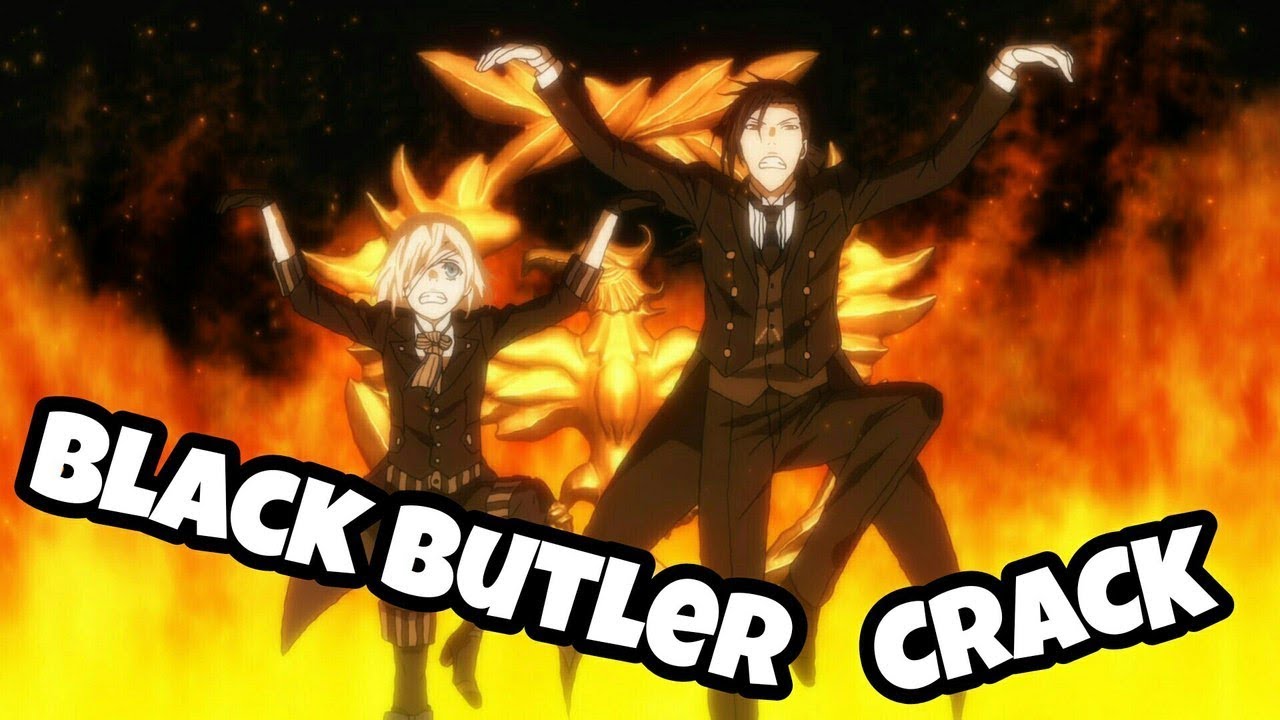 ТЕМНЫЙ ДВОРЕЦКИЙ ПРИКОЛЫ | BLACK BUTLER CRACK