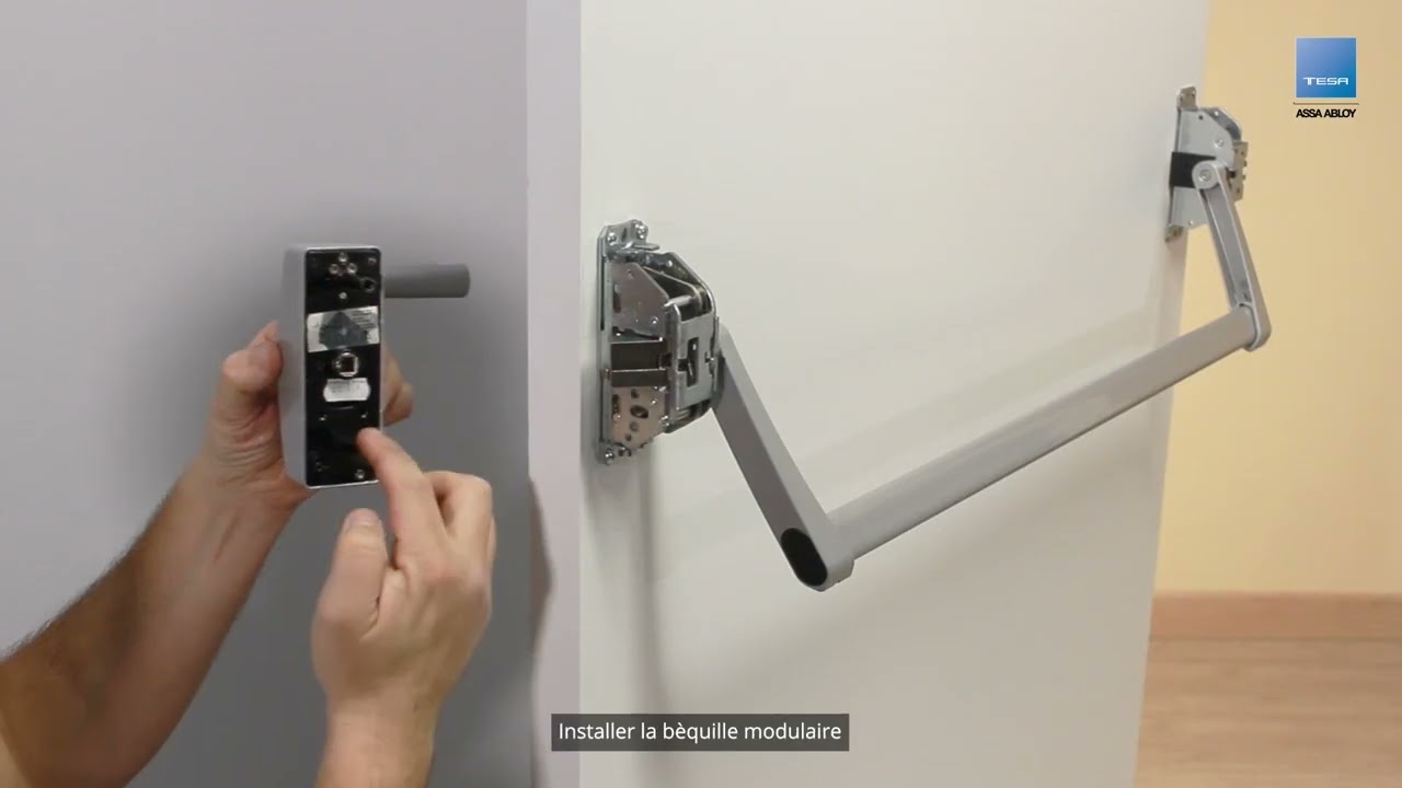 Guide d'installation de la barre anti-panique superposée Global 3S