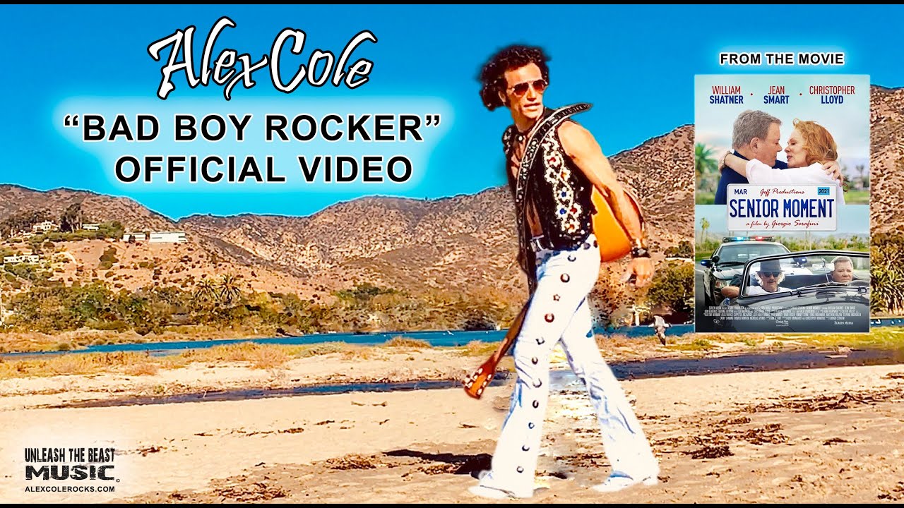 Alex Cole Bad Boy Rocker Official Videoclip from film Senior Moment