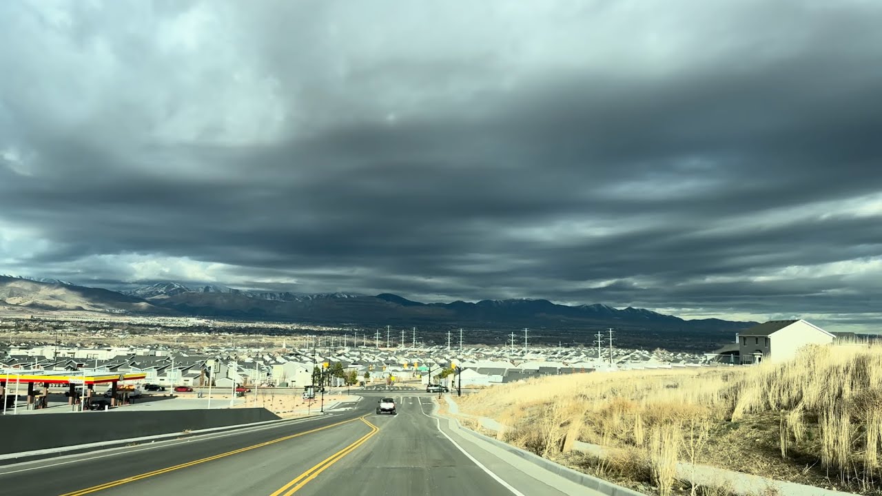Thursday Morning driving to Bluffdale, Utah #foryou #fyp #bluffdale #utah #driving #thursday 
