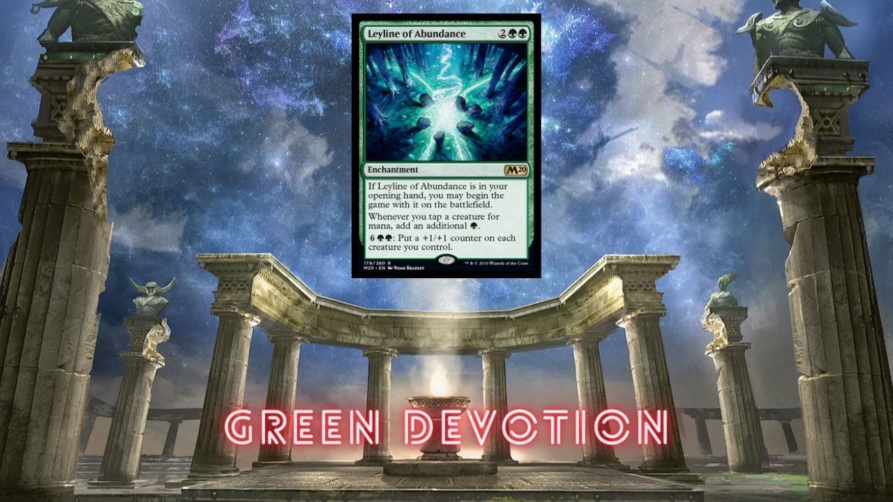 MTGA HISTORIC｜MONO GREEN LEYLINE RAMP