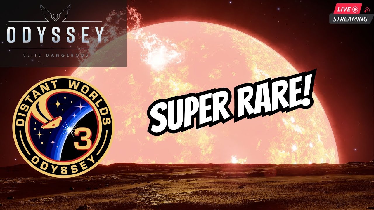 Visiting Rare Places Far From Earth in Elite Dangerous | Distant Worlds 3 LIVE