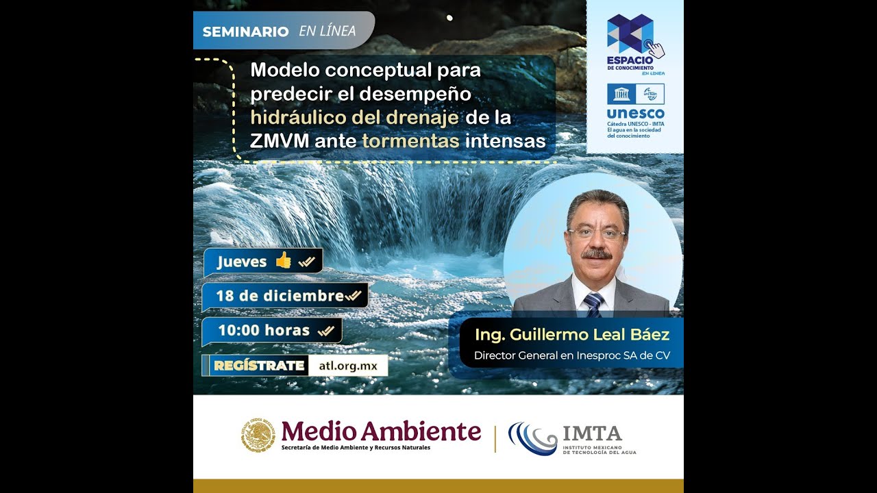 #Envivo Modelo conceptual para predecir el desempeño hidráulico del Drenaje de la ZMVM ante tormenta