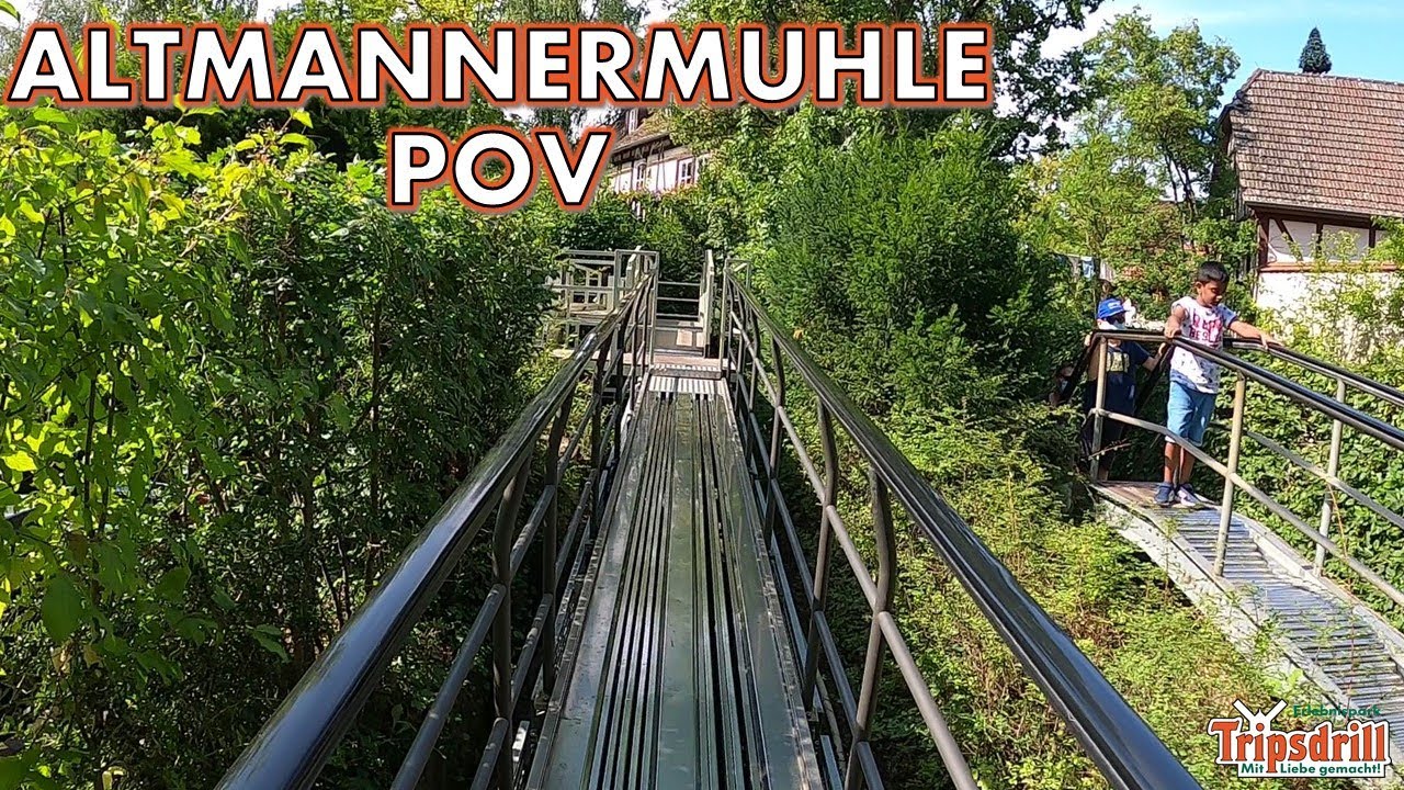 Altmannermuhle POV, Erlebnispark Tripsdrill Indoor/Outdoor Fun House | Non-Copyright