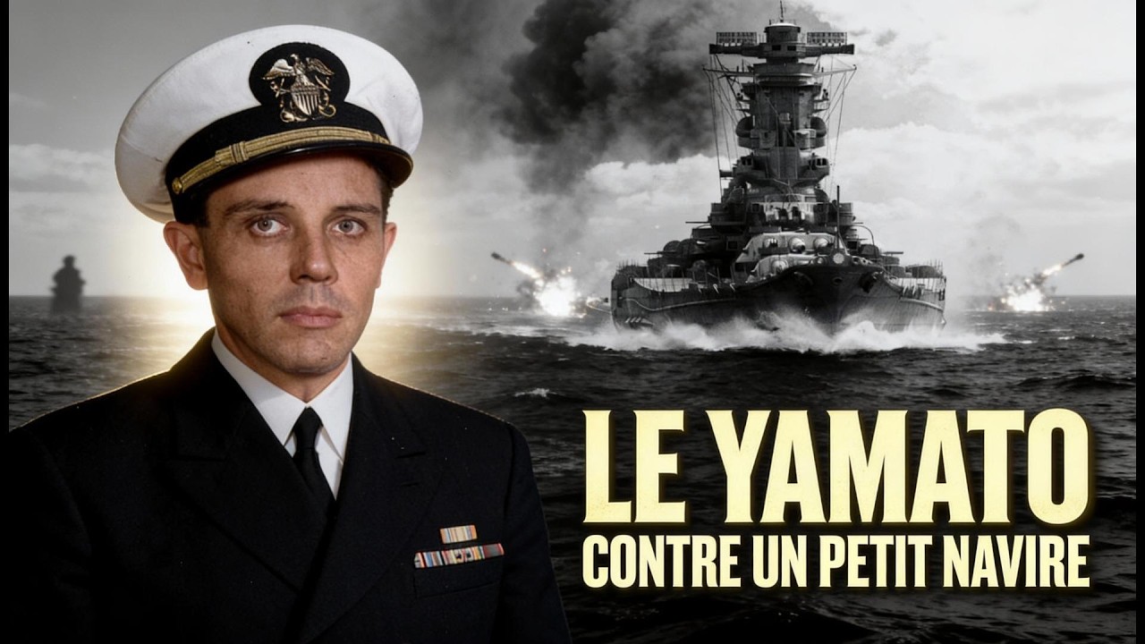 Quand le Yamato a attaqué ce PETIT navire — ce que 4 marins ont fait a choqué toute la flotte japona