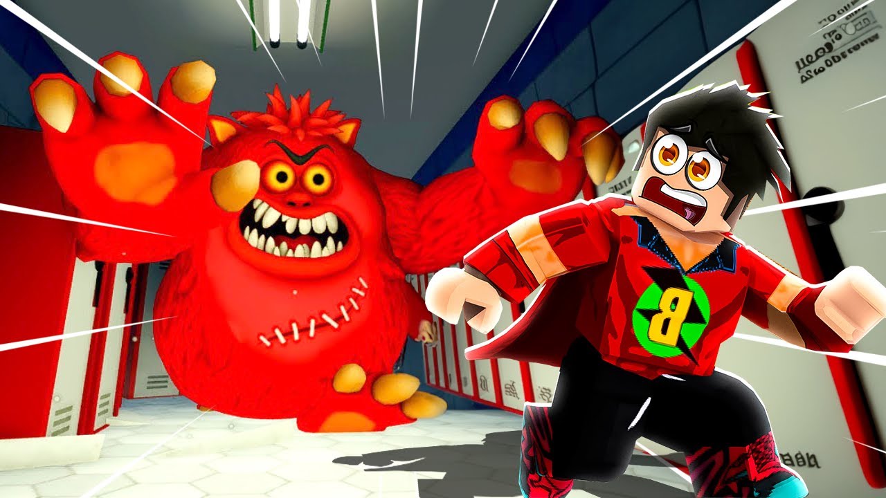 OKULDAKİ DEV CANAVARDAN KAÇTIM!! Roblox Grand School Escape Obby