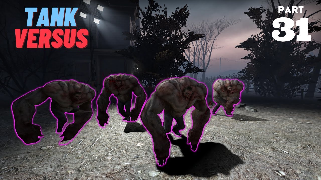LEFT 4 DEAD 2 - TANK VERSUS - BLOOD HARVEST #3