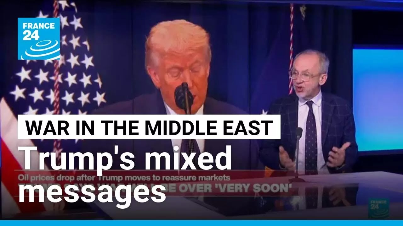 Trump's mixed messages on Iran: 'Still unclear what US wants to achieve' • FRANCE 24 English