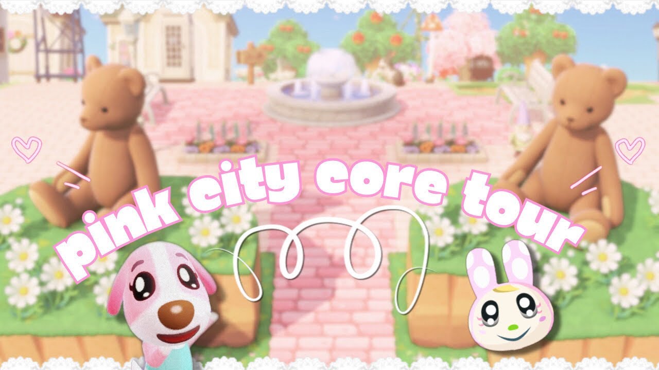 ⋆ ˚｡⋆୨୧˚ pink city 5 star island tour!! |acnh| ⋆ ˚｡⋆୨୧˚