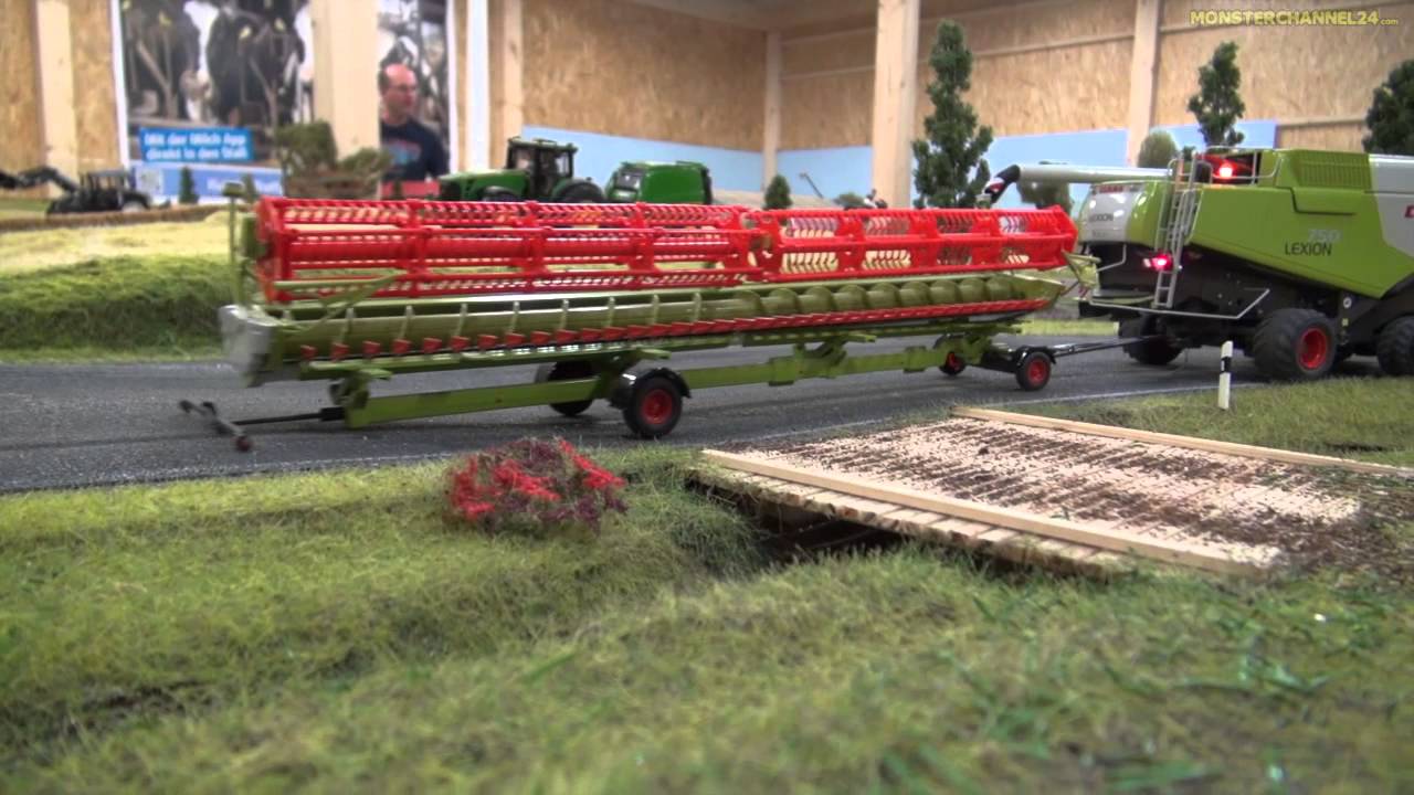 RC combine harvester CLAAS LEXION! Dream model by Farmworld Fehmarn!