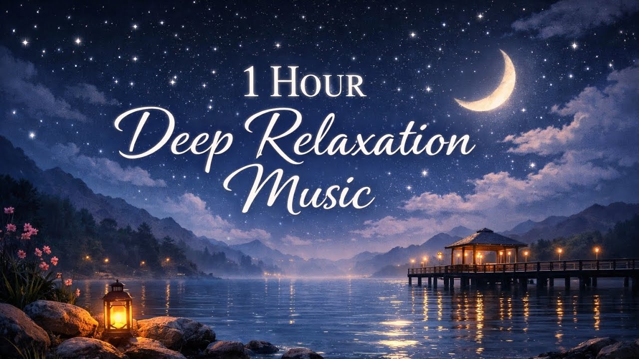 1 Hour Deep Relaxation Music 🌙 Healing Sleep Melody for Mind Reset