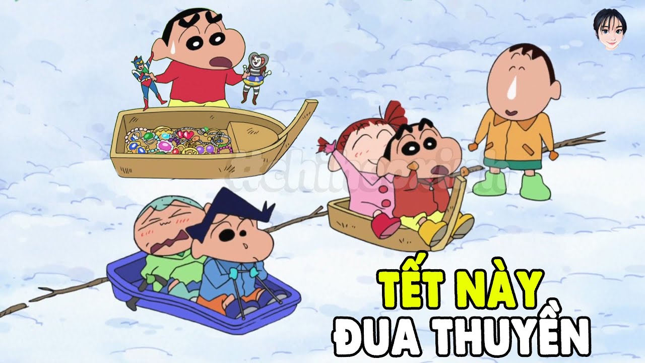 Siêu Tổng Hợp Shin - Thử Thách Cấm Cười Khi Ăn Tết | Shin Tập Mới Để Ăn Cơm | Shin Cậu Bé Bút Chì