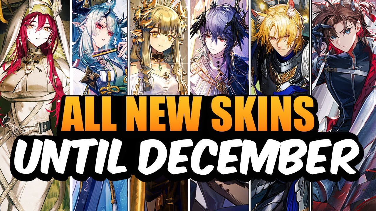 All Upcoming Arknights Skins (Until December 2025) – Full Showcase!