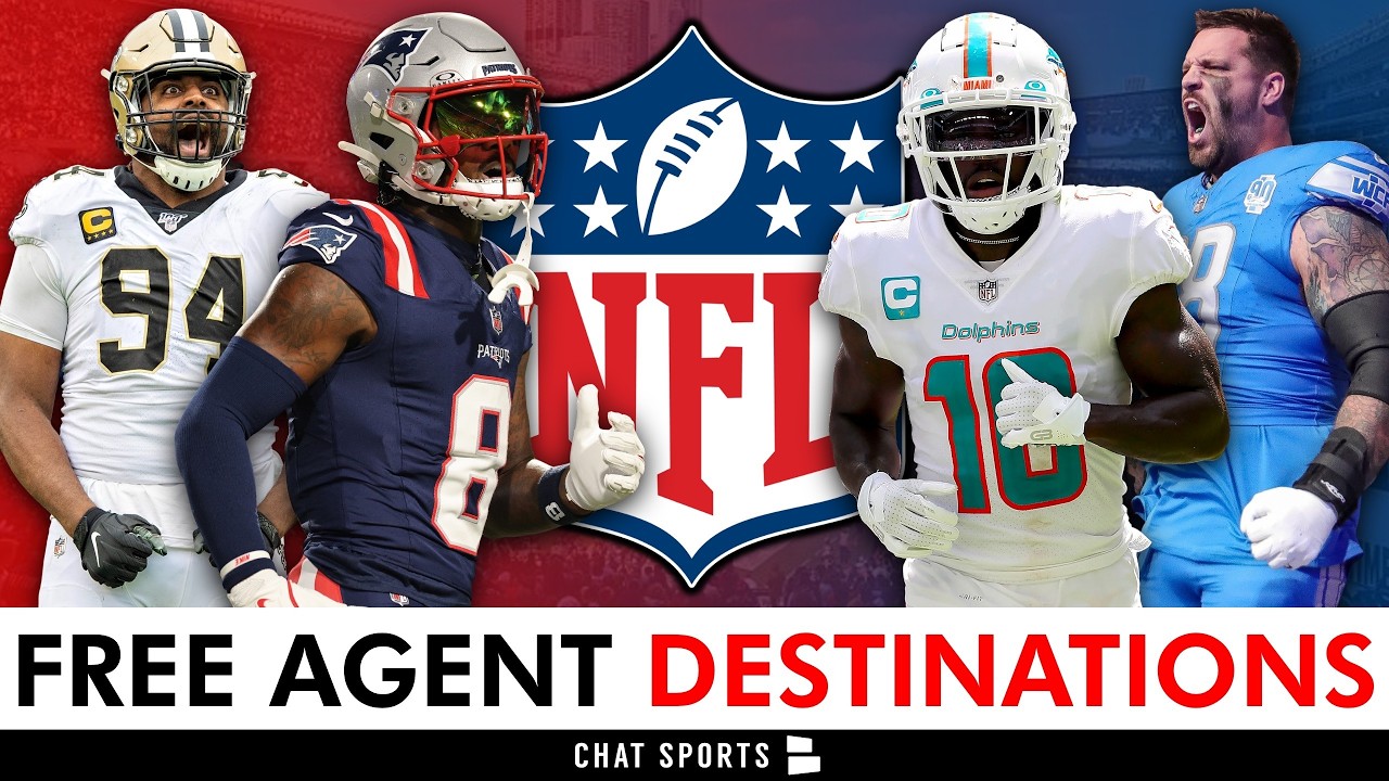 NFL Free Agency Rumors: Top Destinations For Stefon Diggs, Cam Jordan & Tyreek Hill
