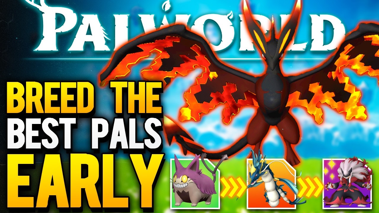 FASTEST New Breeding Combinations! Ultimate Breeding Farm Early in Palworld 1.0