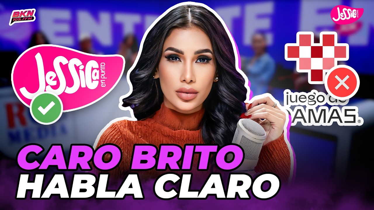 CARO BRITO ELIGE ESTAR EN JESSICA EN PUNTO Y NO EN JUEGO DE DAMAS