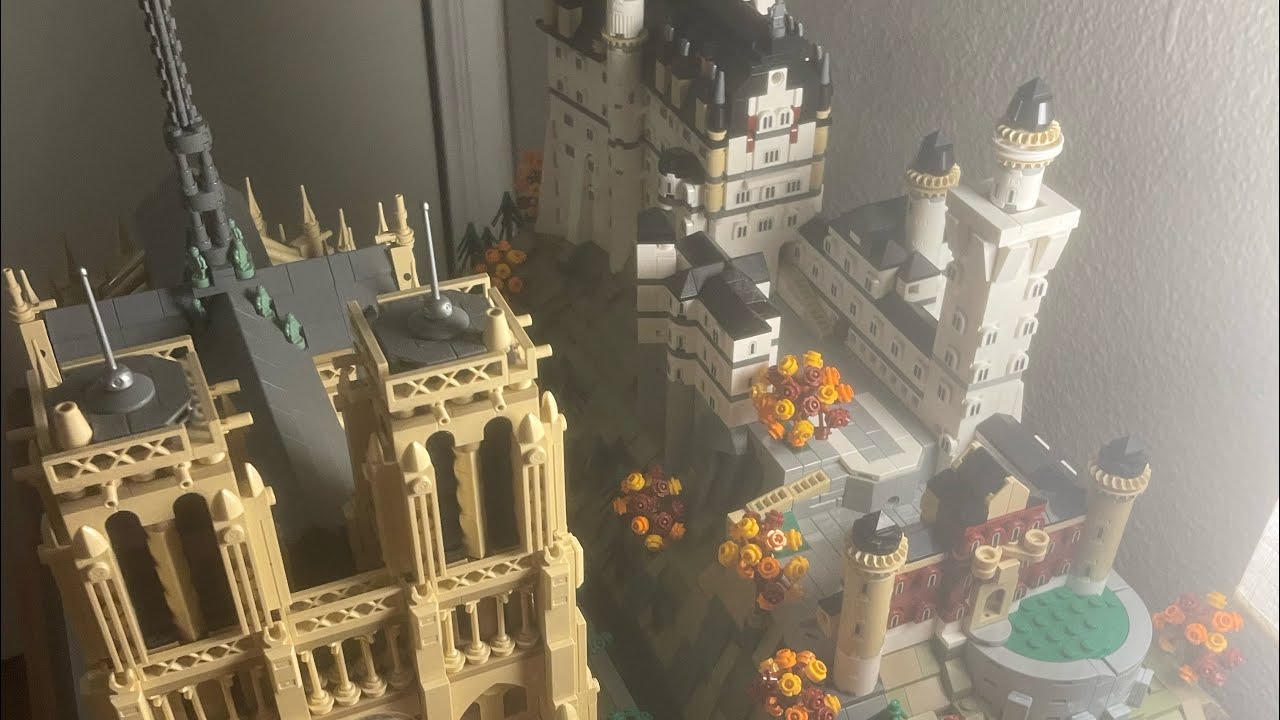 Showing off my favorite and biggest Lego Architecture sets #fypシ #fypシ゚viral #viral #lego 