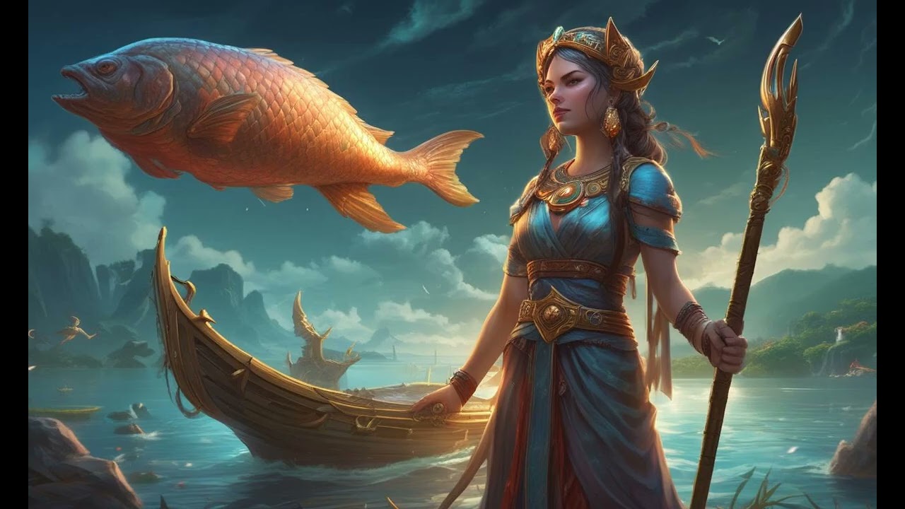 Nanshe - the goddess of social justice, prophecy, and fishing