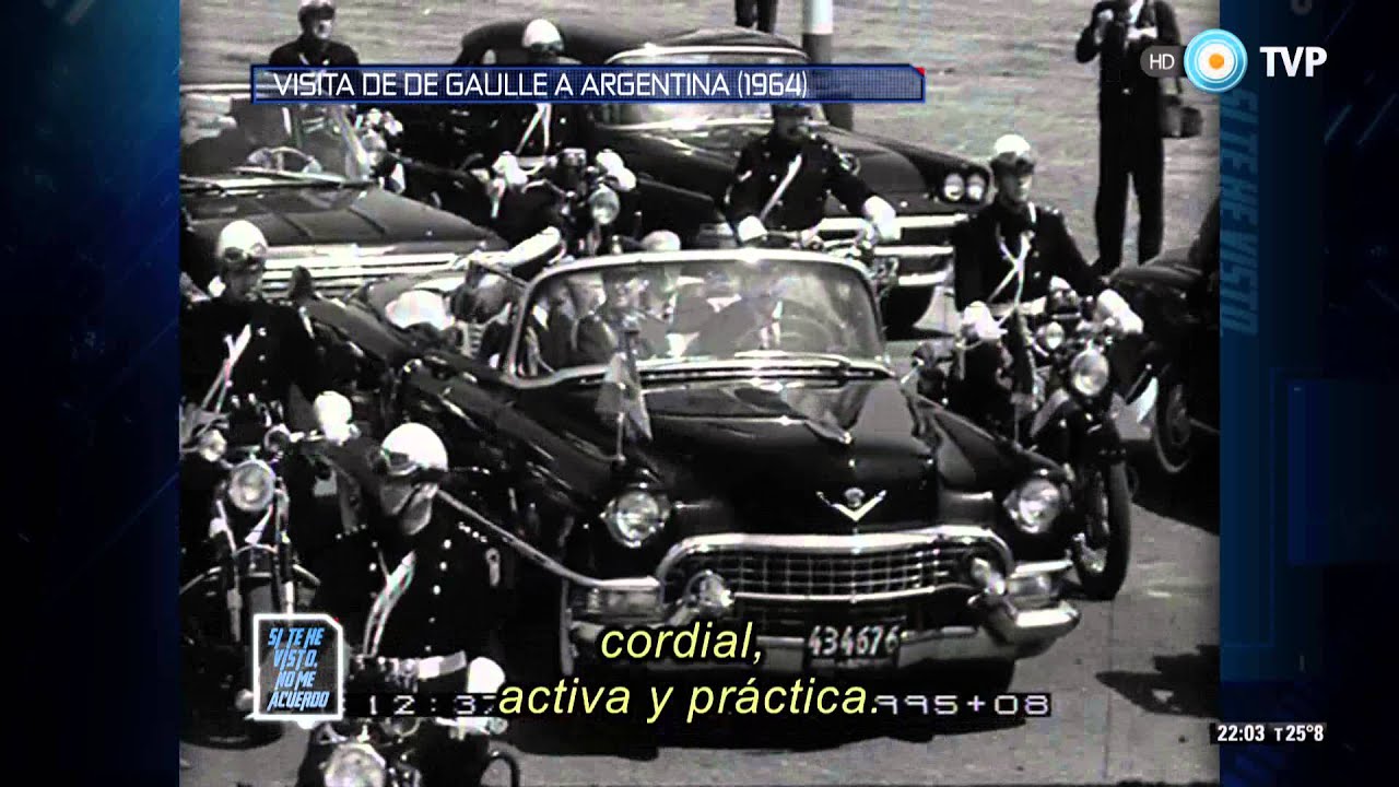 Si te he visto, no me acuerdo - Visita de Charles de Gaulle a nuestro país