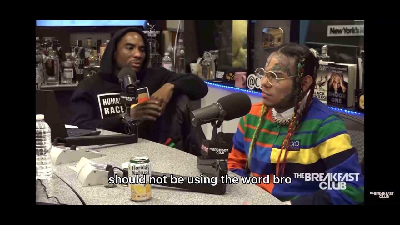 6ix9ine talking about him using the n word (must watch)#nword #6ix9ine #interview #fyp